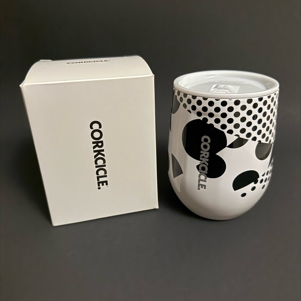 Corkcicle Monochrome Patterned Tumbler